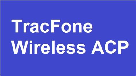 <strong>TracFone ACP</strong> is primarily a service that facilitates financial aid for people who cannot afford their monthly phone bills. . Tracfone wireless acp
